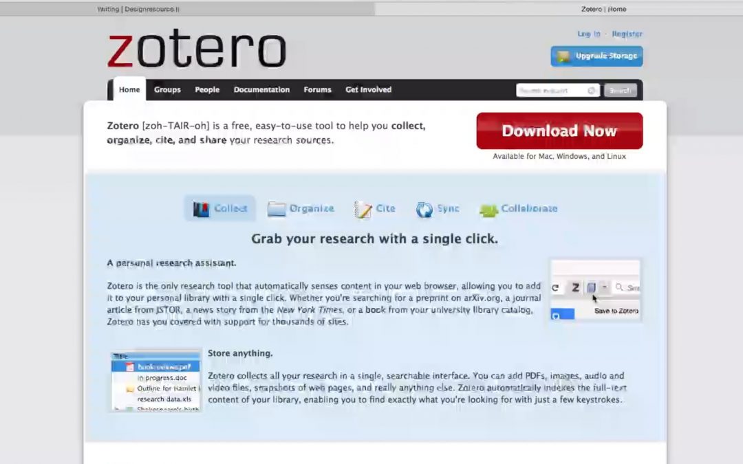 Writing with Word and Zotero